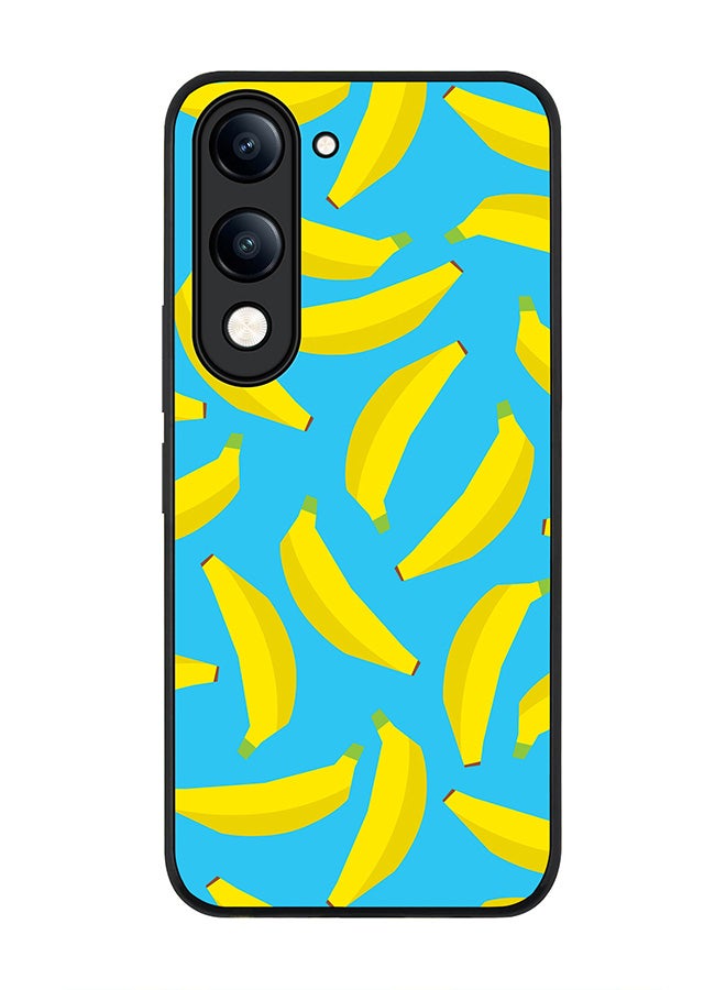 For vivo Y29s 5G / Y19s 5G Case,Slim fit Camera Protection, Shockproof Thin Phone cover  - Scattered Bananas